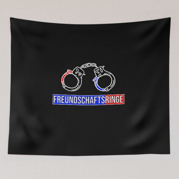Item preview, Friendship rings handcuffs police designed and sold by DesignbyManthey.