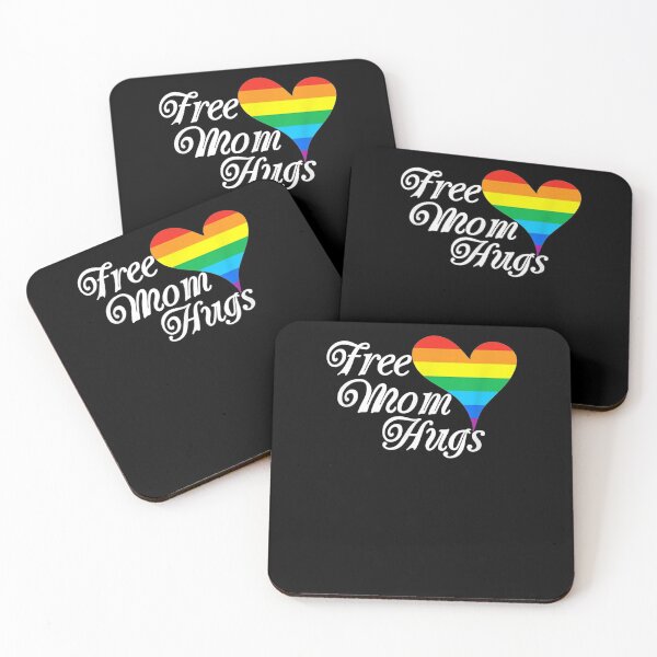 Item preview, Lgbt Pride Free Mom Hugs Heart Lgbt Flag Mothers Day  designed and sold by mylahKristian.