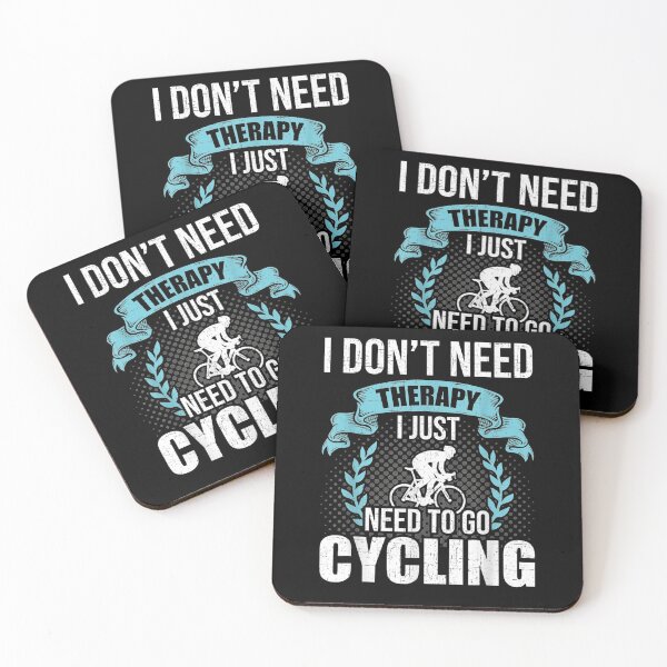 Item preview, I Don't Need Therapy I Just Need To Go To Cyclist Cycling Gift  designed and sold by venitamara.