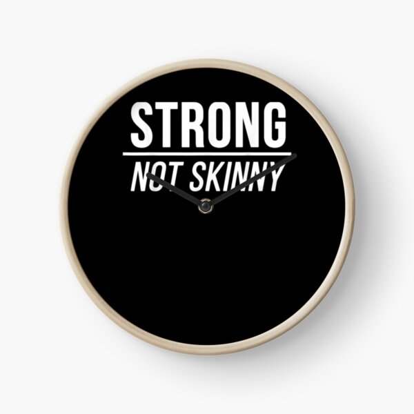 Item preview, Strong Not Skinny Gym Fitness Motivation Gift  designed and sold by venitamara.