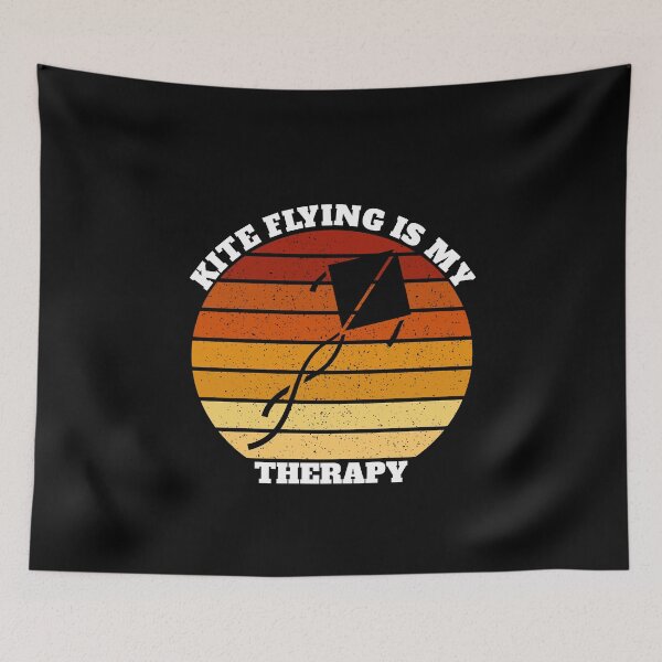 Item preview, Funny Kite Flying Is My Therapy designed and sold by Salvadax.