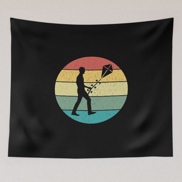 Item preview, Retro Vintage Kite Flying Flyer designed and sold by Salvadax.
