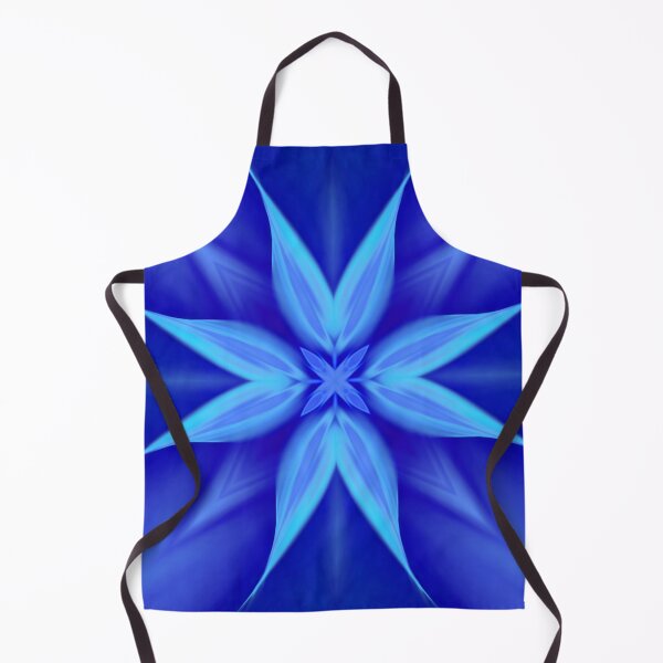 Item preview, Pretty blue petal fractal lines designed and sold by With My Hands By K.