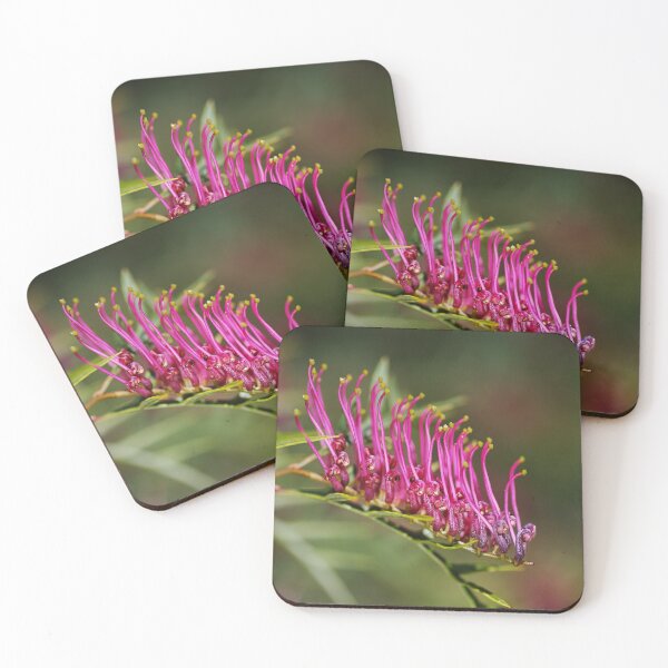 Item preview, Pink Grevillea Flower Marching On designed and sold by Joy Watson - Natural Light Photography .