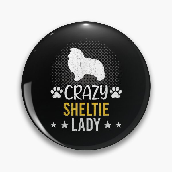 Item preview, Crazy Sheltie Lady Dog Lover  designed and sold by mylahKristian.
