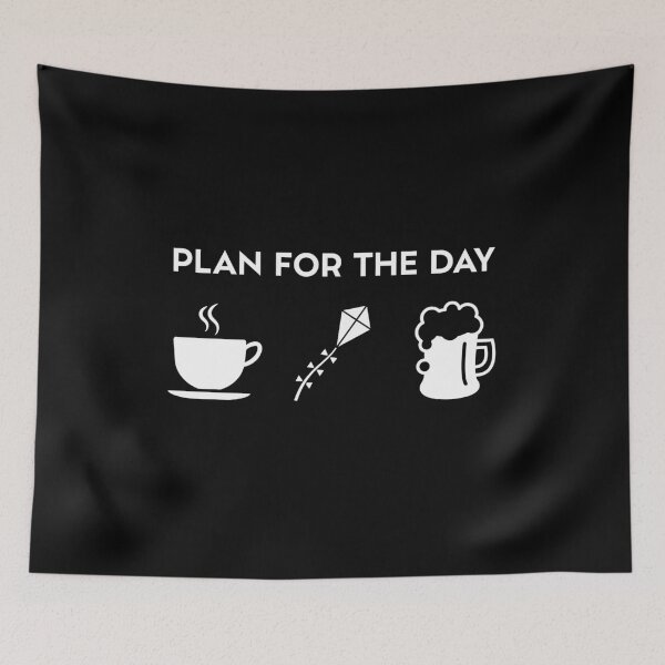 Item preview, Funny Coffee Kite Flying Beer designed and sold by Salvadax.