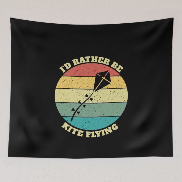 Item preview, Funny I'd Rather Be Kite Flying designed and sold by Salvadax.
