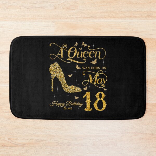 Item preview, A Queen Was Born On May 18 Happy Birthday To Me 18th May Gift  designed and sold by venitamara.