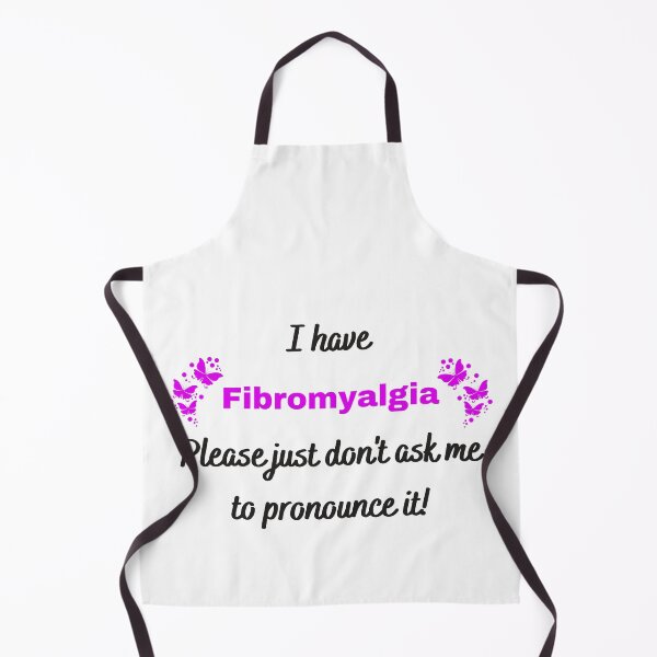 Item preview, Fibromyalgia (Fibro) Awareness: I have Fibromyalgia Please just don't ask me to pronounce it (with purple butterfly) designed and sold by Chantelle  Spies.