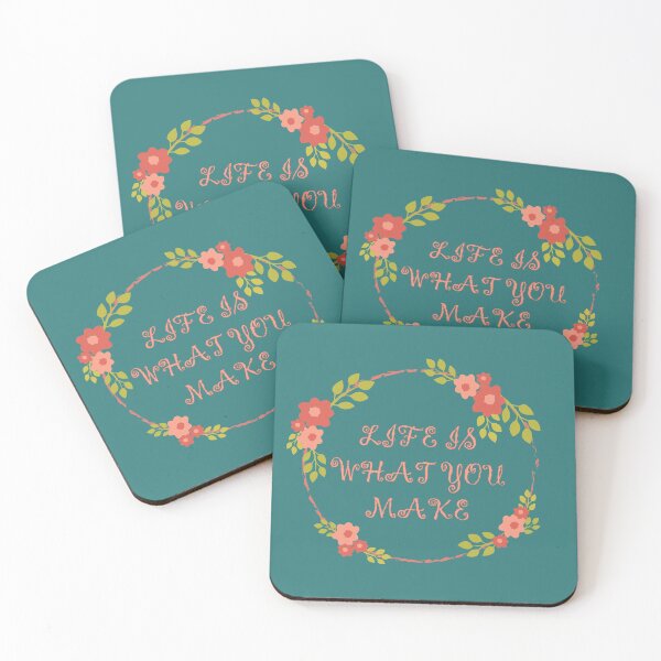 Item preview, Life is What You Make designed and sold by heartfeltarts93.