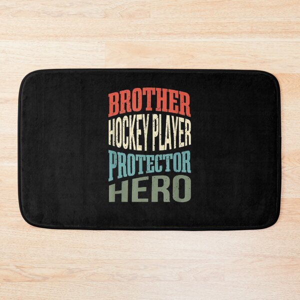 Item preview, Brother Hockey Player Protector Hero Brother Profession Gift  designed and sold by venitamara.
