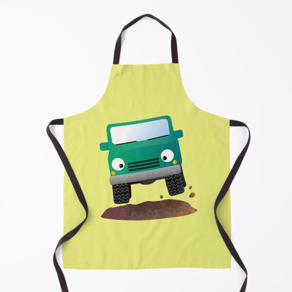 Item preview, Cute 4X4 offroad vehicle cartoon car designed and sold by FrogFactory.