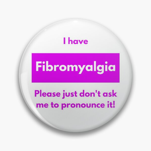 Item preview, Fibromyalgia (Fibro) Awareness: I have Fibromyalgia Please just don't ask me to pronounce it (in block) designed and sold by Chantelle  Spies.