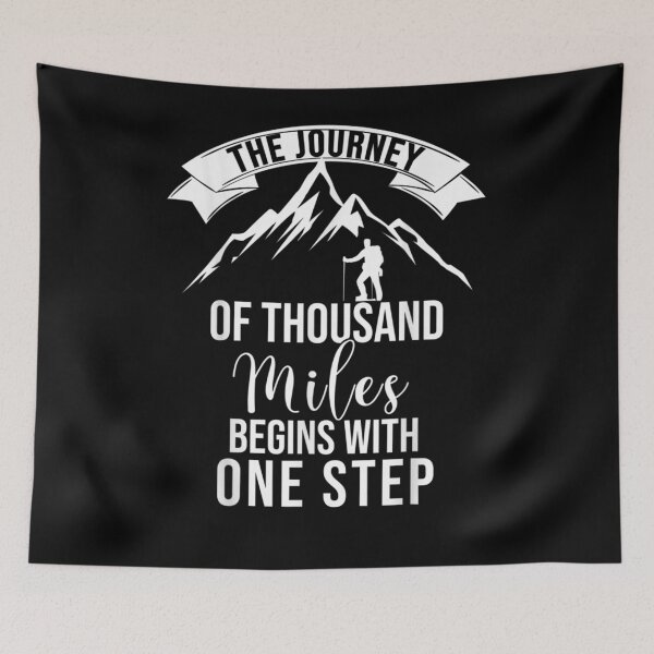 Item preview, Journey Adventure Motivational Hiking Climbing Gift  designed and sold by venitamara.