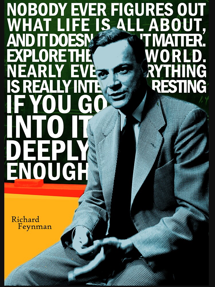 Richard Feynman by pahleeloola