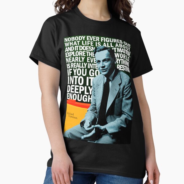 Vista previa del artículo con la obra «Richard Feynman», diseñado y vendido por pahleeloola.
