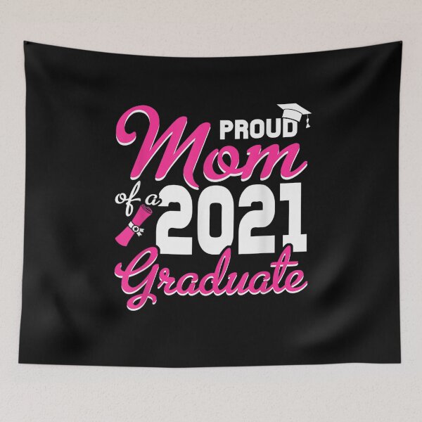 Item preview, Proud Mom Of A 2021 Graduate School Girls Boys Gift  designed and sold by venitamara.