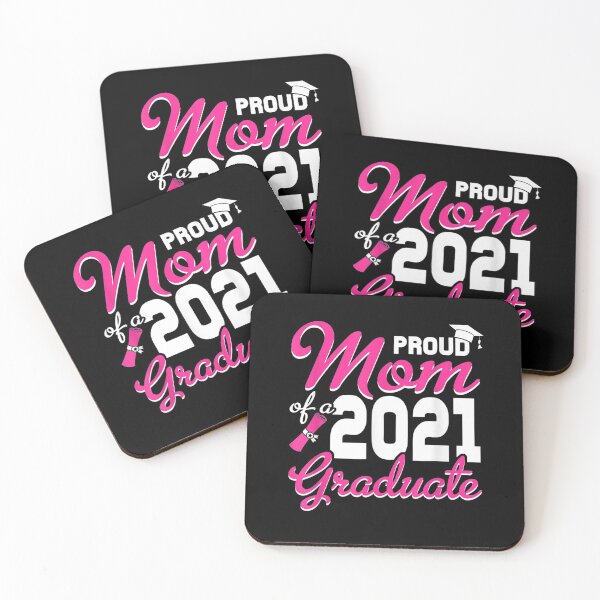 Item preview, Proud Mom Of A 2021 Graduate School Girls Boys Gift  designed and sold by venitamara.