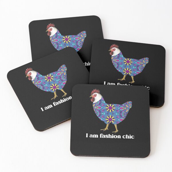 Artikelvorschau, Lustiges Huhn Ich bin Mode Chic Hühnerliebhaber Geschenk entworfen und verkauft von venitamara.