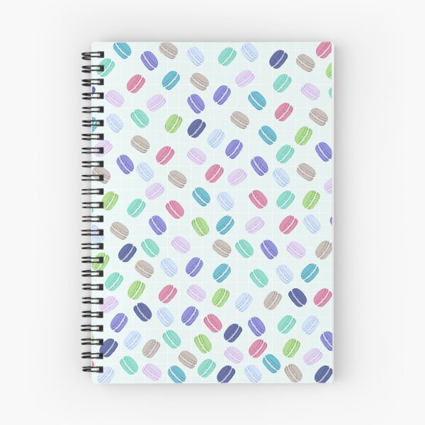 Item preview, Cute Macaron Pattern on Blue Background designed and sold by kapotka.