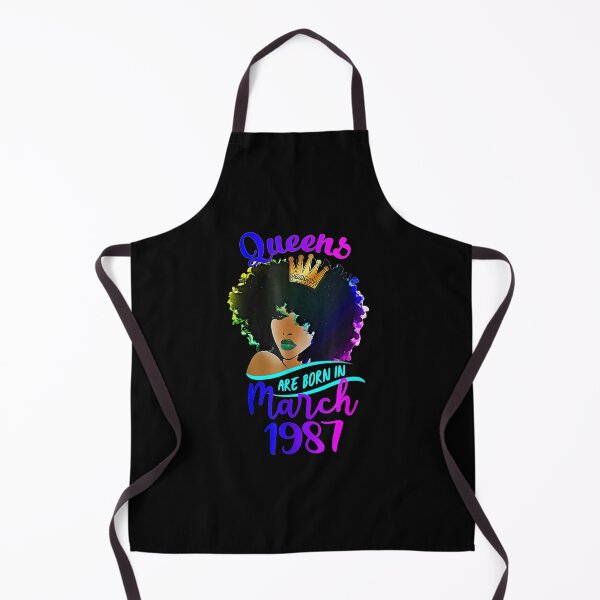 Item preview, Queens Are Born In March 1987 34th Birthday  designed and sold by mylahKristian.
