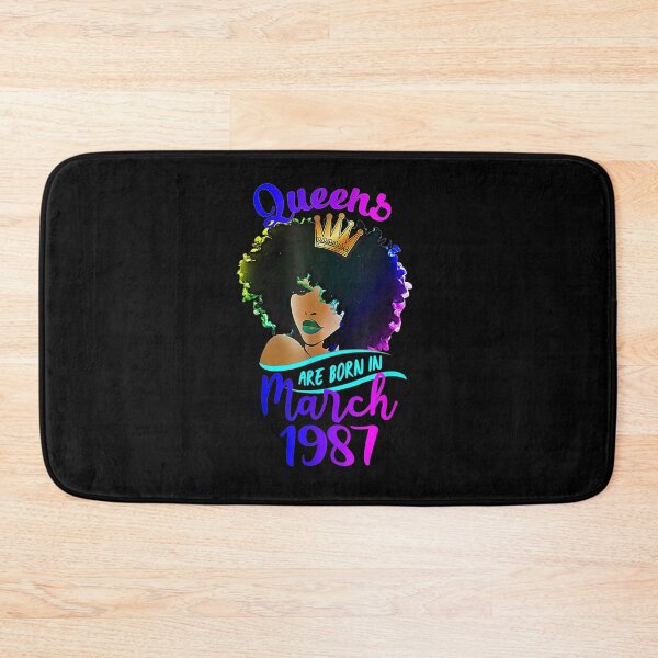Item preview, Queens Are Born In March 1987 34th Birthday  designed and sold by mylahKristian.
