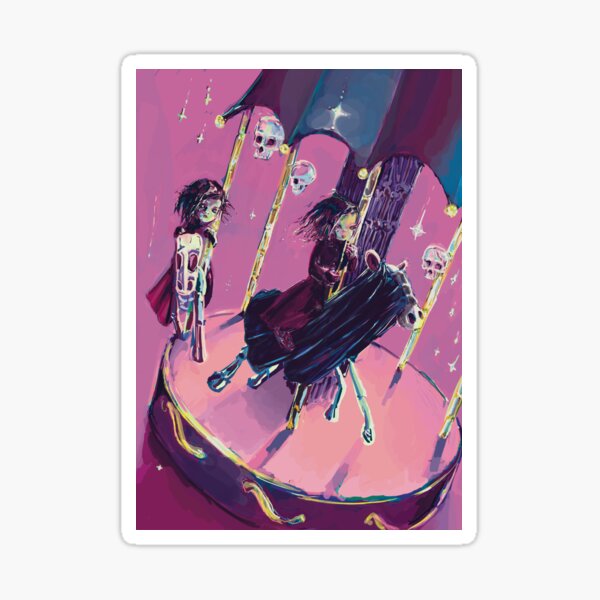 Death Travels Faster Sticker