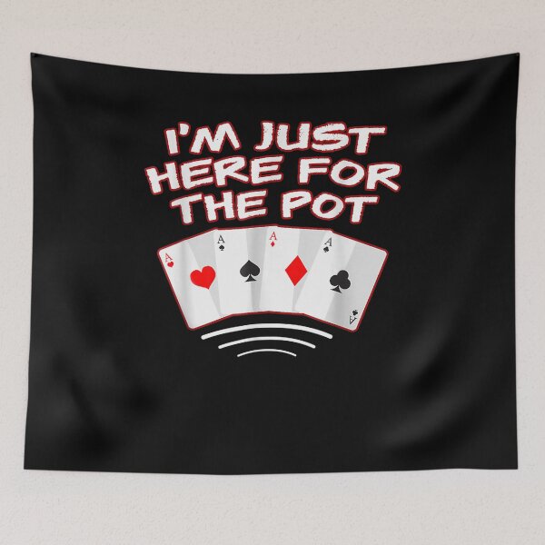 Item preview, I Am Just Here For Money Playing Cards Game Card Aces Play Gift  designed and sold by venitamara.