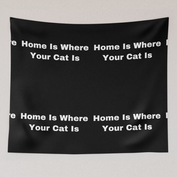 Item preview, Home Is Where Your Cat Is designed and sold by Yeewen88.