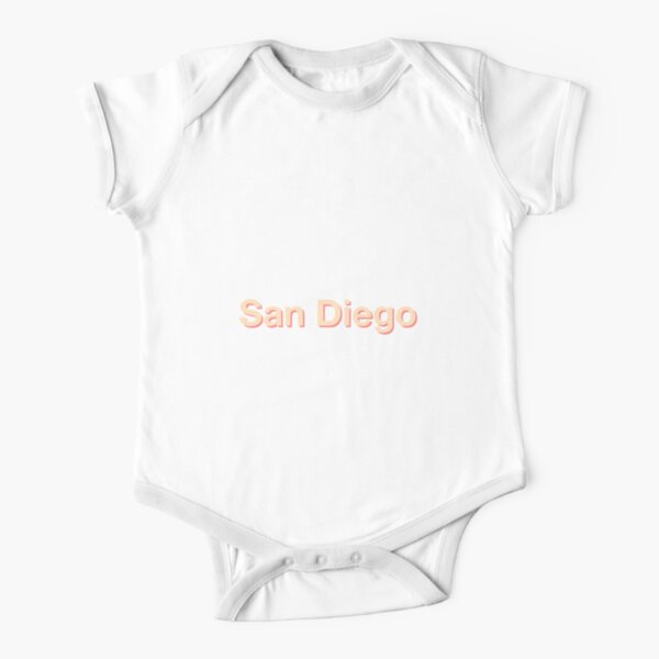 San Diego Short Sleeve Baby One-Piece