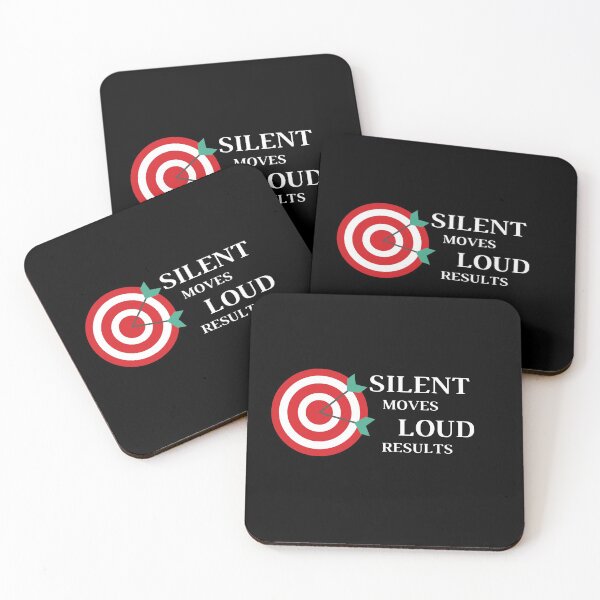 Item preview, Silent Moves Loud Results designed and sold by CRAZY-T.