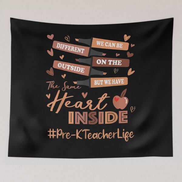 Item preview, The Same Heart Inside Pre K Teacher Black History Month  designed and sold by sariyahharry.