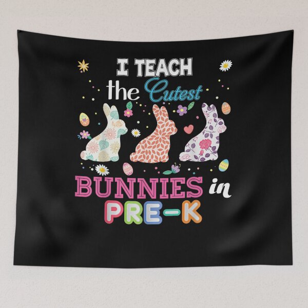 Item preview, I Teach The Cutest Bunnies In Pre K Easter Peeps Teacher  designed and sold by sariyahharry.