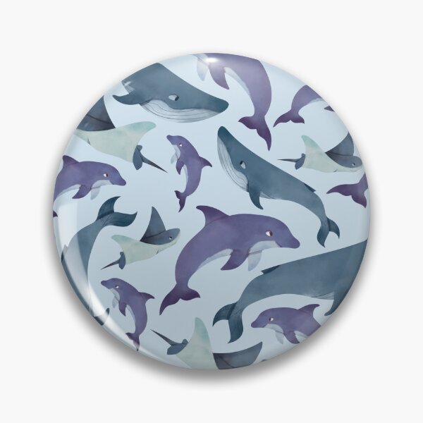 Item preview, Ocean Animals with Light Blue Background designed and sold by Store Of Creations.