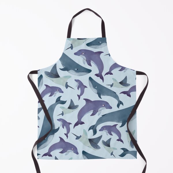 Item preview, Ocean Animals with Light Blue Background designed and sold by Store Of Creations.