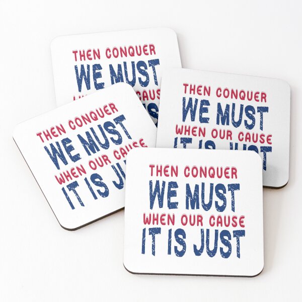 Item preview, Fuuny Memorial Day, Then conquer we must, when our cause it is just Gift idea to commemorate the brave war martyrs designed and sold by Mac Store.
