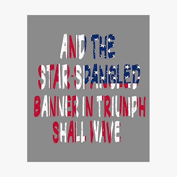 Item preview, Fuuny Memorial Day, And the star-spangled banner in triumph shall wave Gift idea to commemorate the brave war martyrs designed and sold by Mac Store.