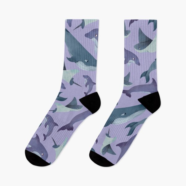 Item preview, Ocean Animals with Light Purple Background designed and sold by Store Of Creations.