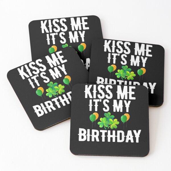 Item preview, Kiss Me Its My Birthday St Patrick's Day Irish  designed and sold by sariyahharry.