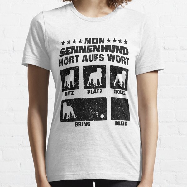 Swiss mountain dog dog tricks dog trainer humor Essential T-Shirt