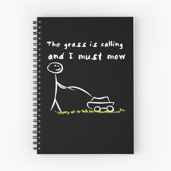Item preview, The Grass Is Calling And I Must Mow Lawn Care Landscaping  designed and sold by sariyahharry.