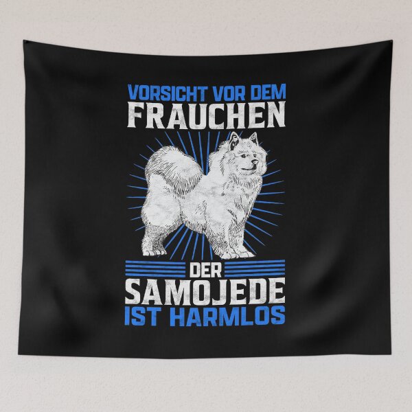 Item preview, Samoyed mistress sled dog owner saying designed and sold by madgrfx.