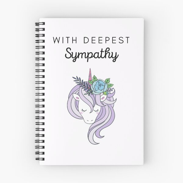 Item preview, In Loving Memory Of - With Deepest Sympathy Unicorn designed and sold by JandS-In-Memory.