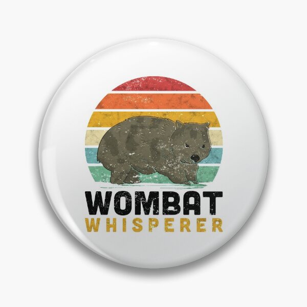 Item preview, Wombat whisperer marsupial Australia gift designed and sold by madgrfx.