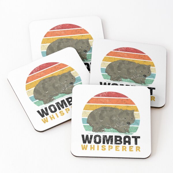 Item preview, Wombat whisperer marsupial Australia gift designed and sold by madgrfx.