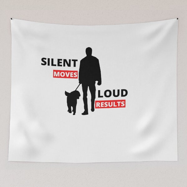 Item preview, Silent Moves Loud Results designed and sold by CRAZY-T.