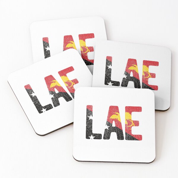 Item preview, LAE with Papua New Guinea Flag designed and sold by PNG-pikinini.
