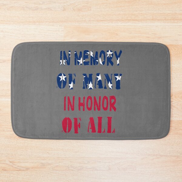 Item preview, Fuuny Memorial Day, In memory of many, in honor of all Gift idea to commemorate the brave war martyrs designed and sold by Mac Store.