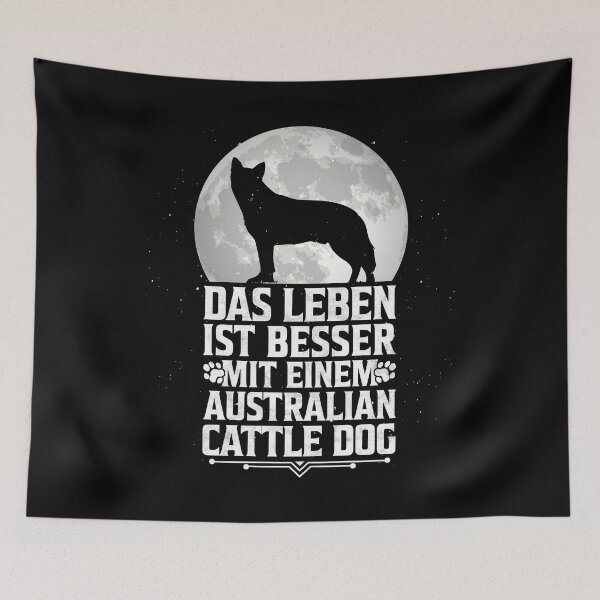 Item preview, Life with Australian Cattle Dog Sheepdog saying designed and sold by madgrfx.