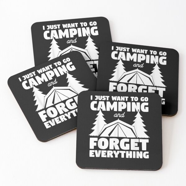 Item preview, I Just Want To Go Camping Funny Camp Quote For Camper  designed and sold by sariyahharry.